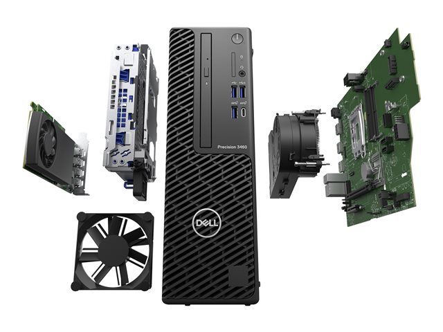 Dell Precision 3460 Small Form Factor - SFF - Core i5 12500 3 GHz - vPro - 8 GB - SSD 256 GB - Image 4